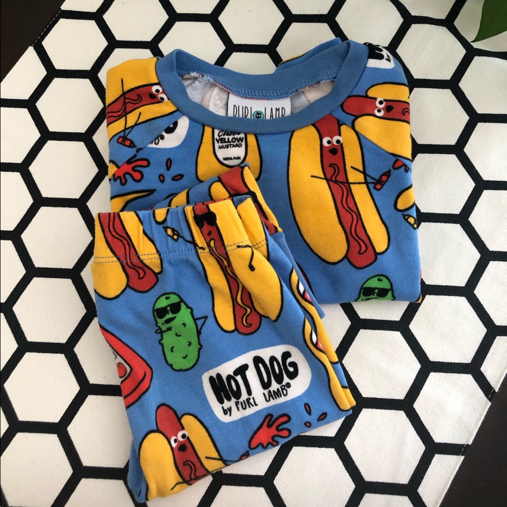 Purl Lamb hot dog outfit